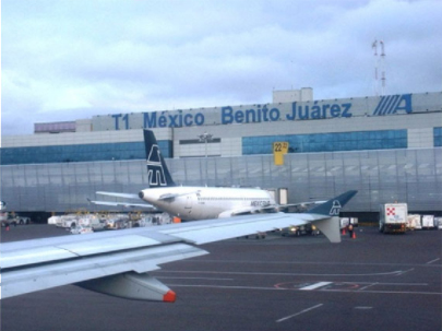 how long to arrive a mexico city international airport before international flight